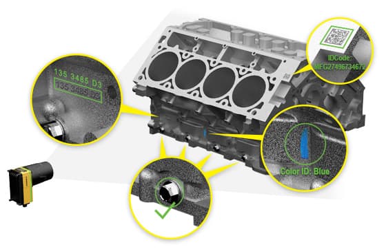 In-Sight 9912: 12MP ultra-high-resolution smart camera vision system
