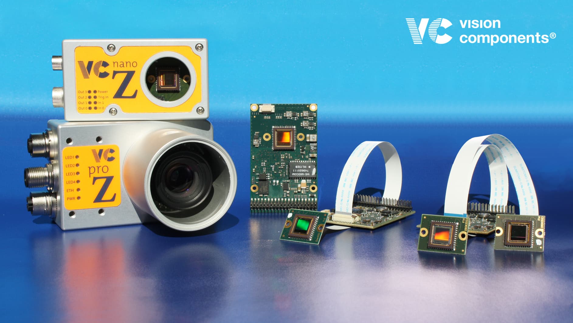 Two Megapixel resolution for VC Z Smart Cameras with Linux OS
