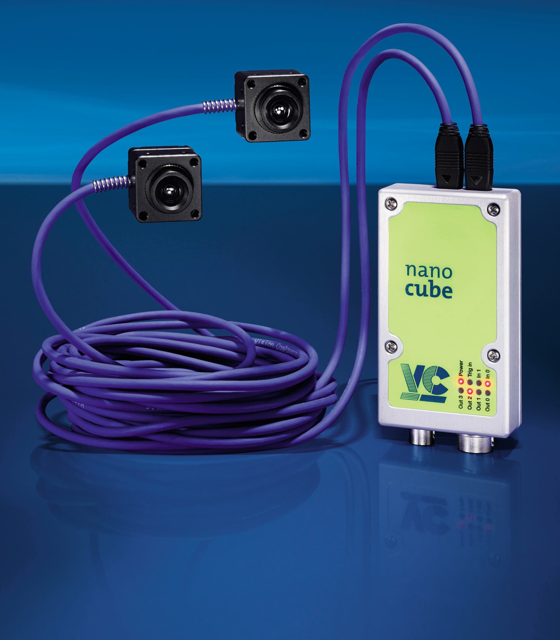 Extra smart with two remote heads: VC nano cube dual for stereo applications
