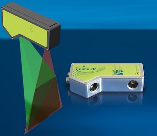 VC nano 3D first triangulation sensor with integrated intelligence worldwide