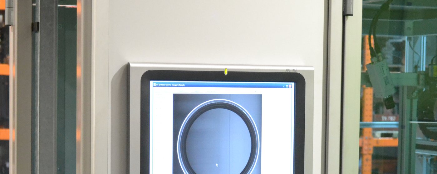 Installed Fisher Smith vision cabinet