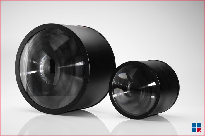 Telecentric wide-field lenses